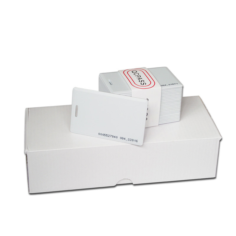 125Khz TK4100/EM4100 LF Proximity Clamshell RFID Card For Access Control