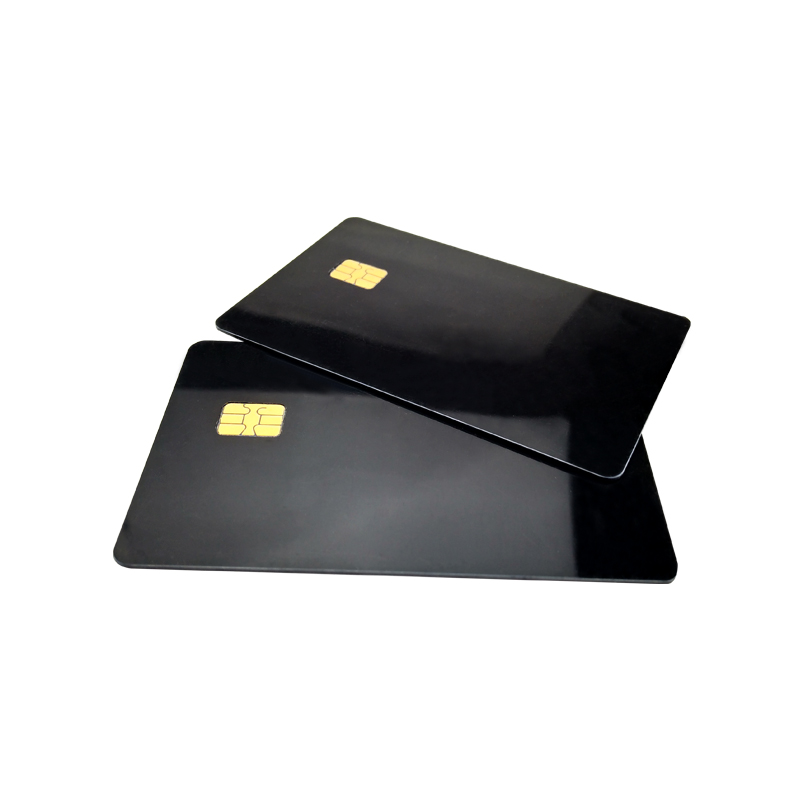 Brushed Gold Customized Craft FM4442 RFID Contact Card