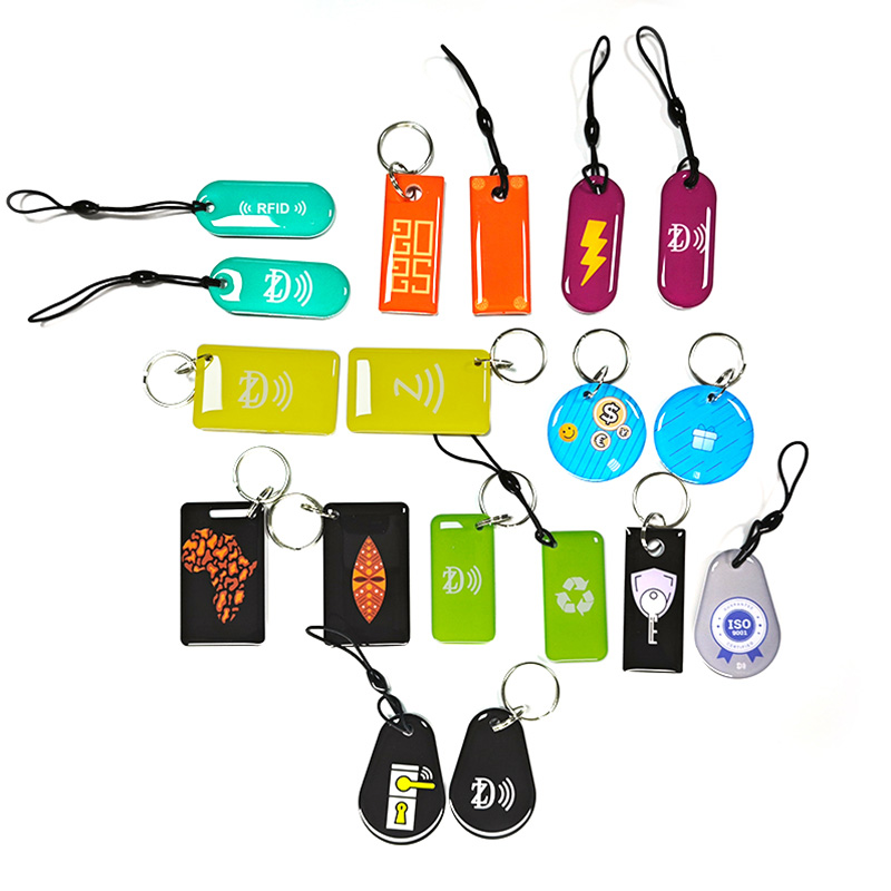 Waterproof Epoxy nfc id Tag with qr code
