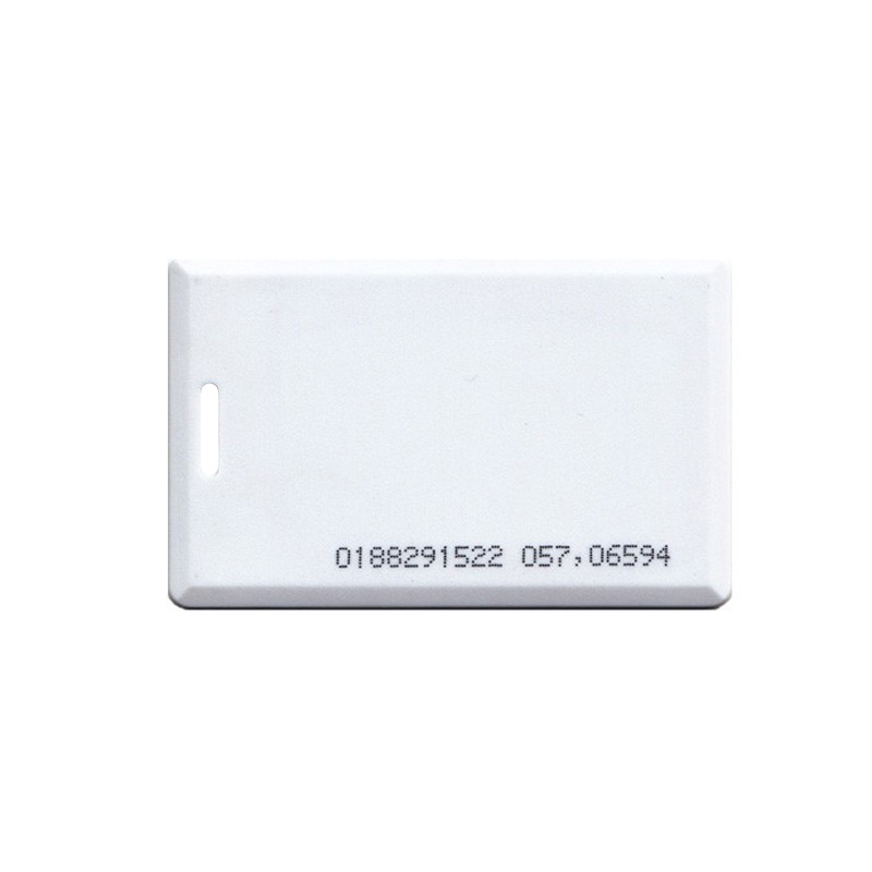125Khz TK4100/EM4100 LF Proximity Clamshell RFID Card For Access Control