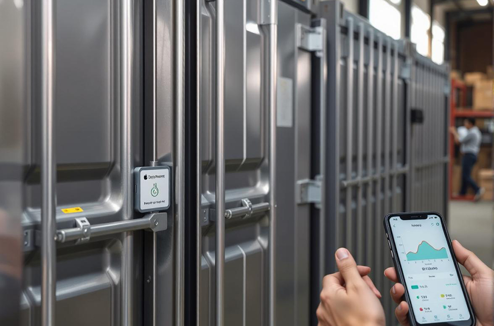 Cold chain logistics container monitoring