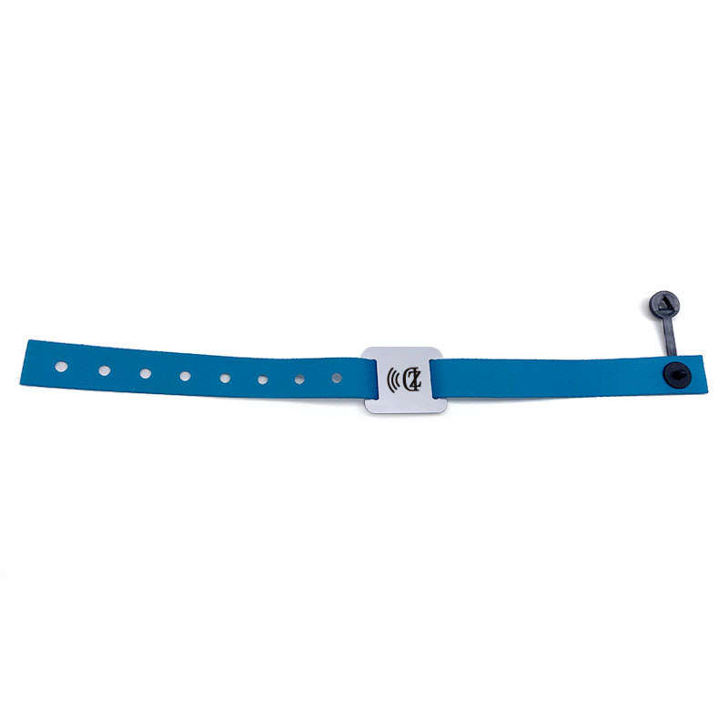Customized disposable Woven Bracelet RFID Wristband