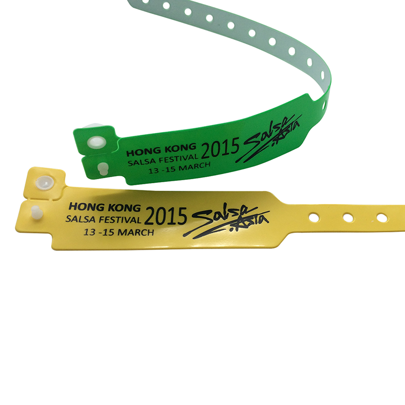 Disposable 13.56MHZ Events/Festivals Vinyl Bracelet 