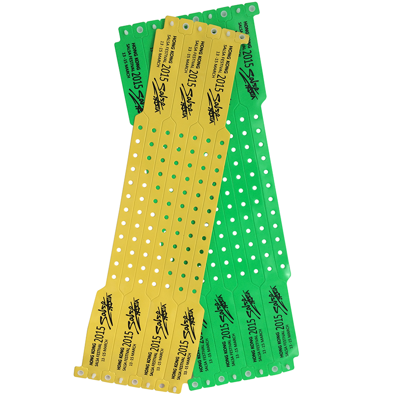 Disposable 13.56MHZ Events/Festivals Vinyl Bracelet 