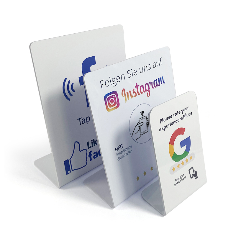  NFC Social Media Stand