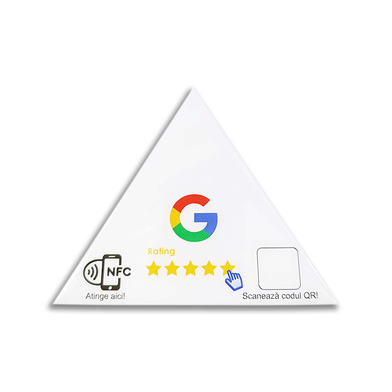 Triangle Epoxy Google Review Card
