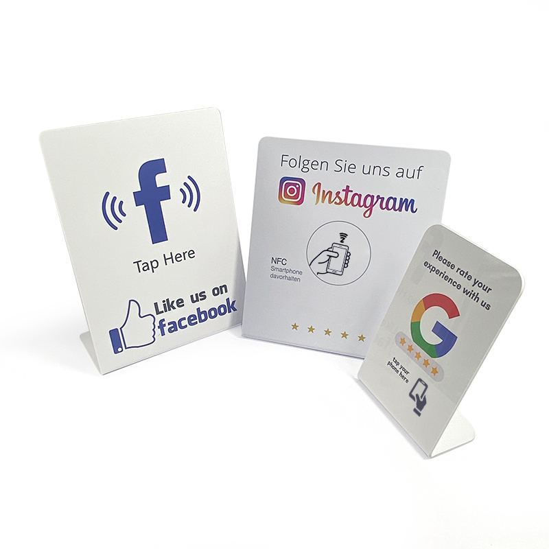  NFC Social Media Stand