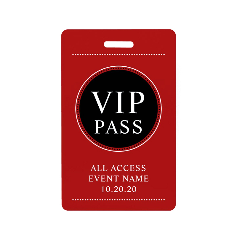 Custom VIP Pass Badge MIFARE Ultralight® EV1  Festival  Event ID Badge