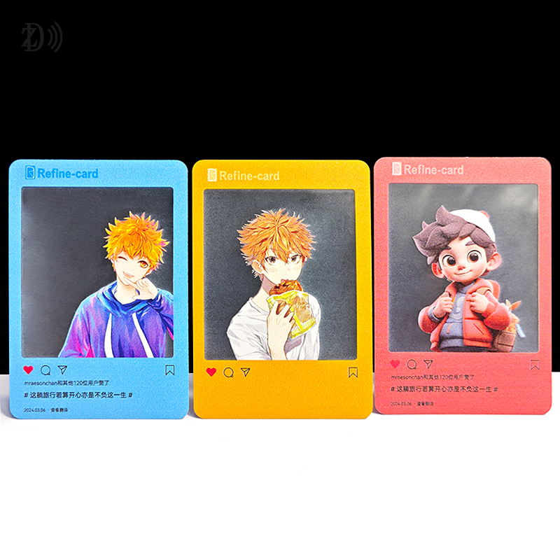  NFC PVC Transparent  Card