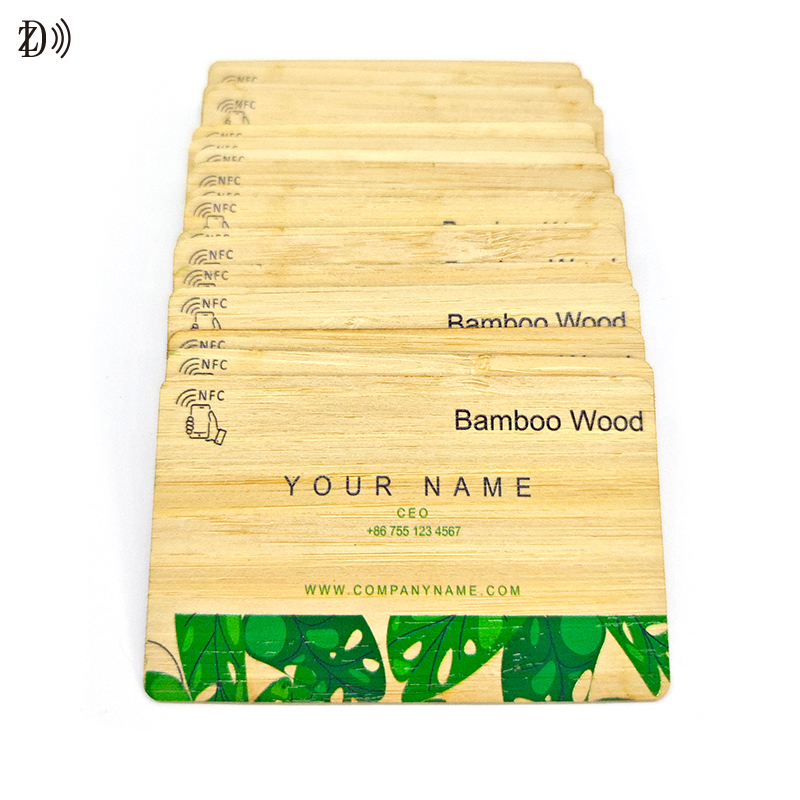 Eco-Friendly NFC Wooden Card 