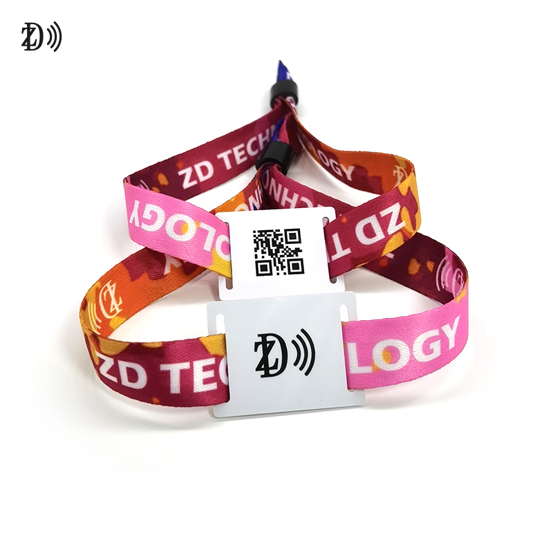 Sport Football Event RFID Woven Wristband