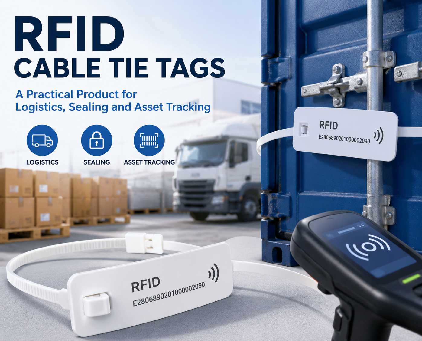  RFID Cable Tie Tag